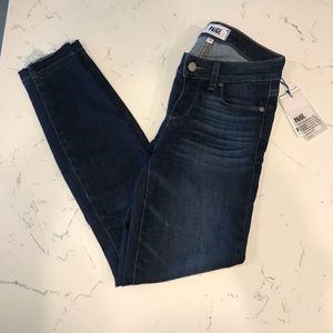 Paige Jeans Dark Denim Verdugo Ankle Size 24